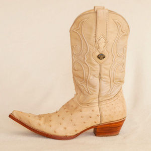 Los Altos Ostrich Cowboy Boots